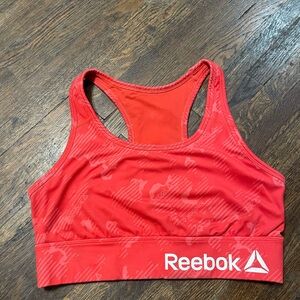 Reebok Women's Vibrant Red Sports Bra